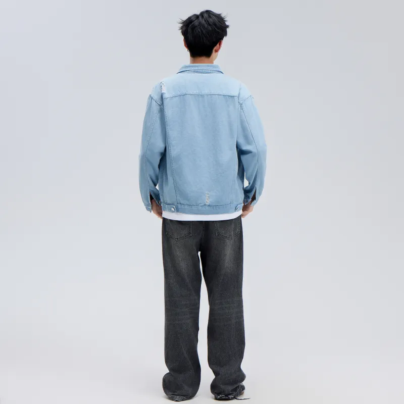 BOTH PLAY Denim Jackets Unisex-4