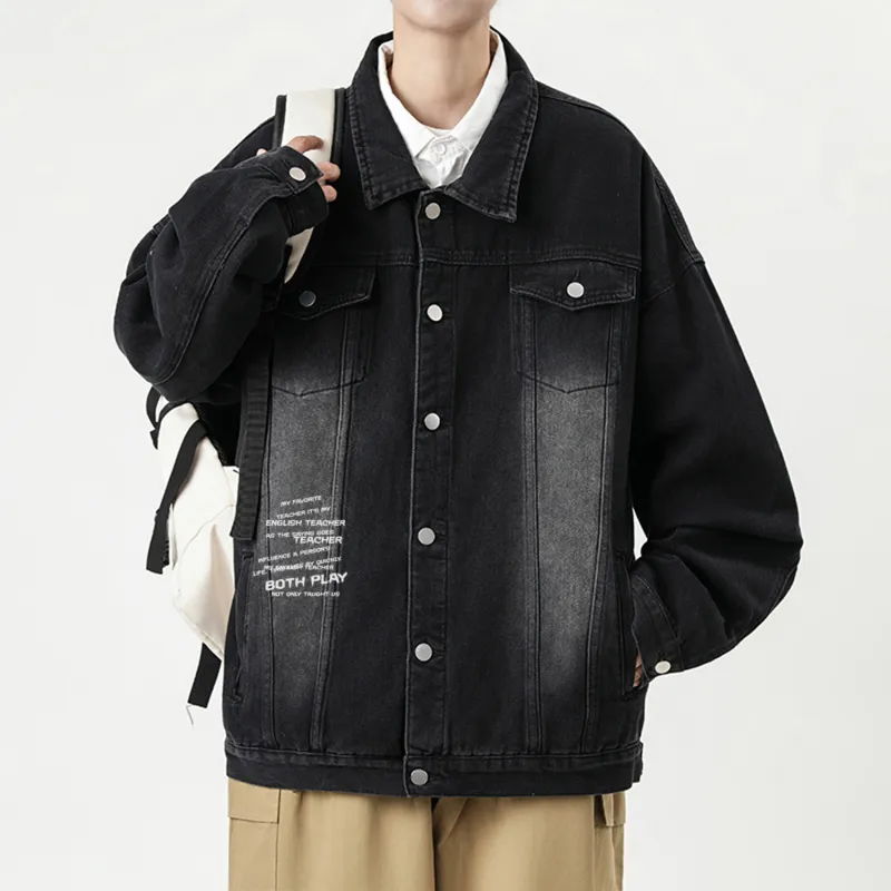 BOTH PLAY Denim Jackets Unisex-2