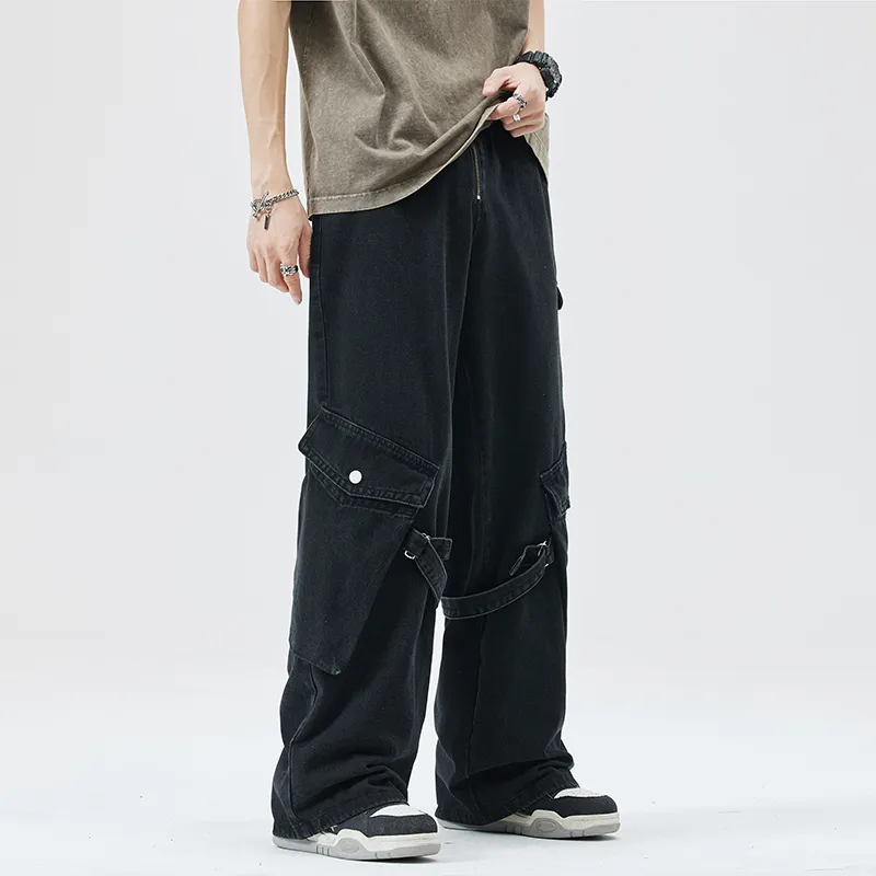 BOTH PLAY Jeans Unisex Black-2