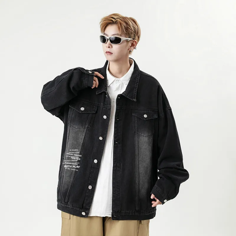 BOTH PLAY Denim Jackets Unisex-4