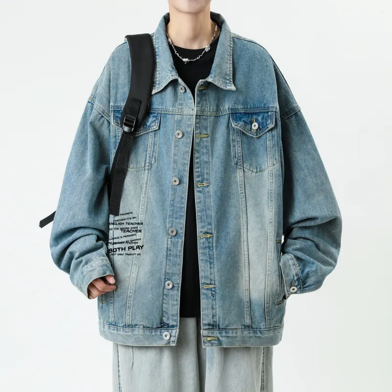 BOTH PLAY Denim Jackets Unisex-10