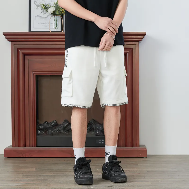 BOTH PLAY Casual Shorts Unisex-13