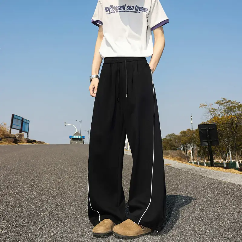 BOTH PLAY Knitted Sports Pants Unisex-10