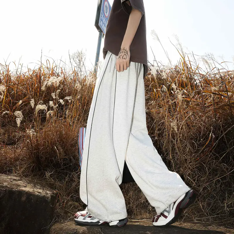 BOTH PLAY Knitted Sports Pants Unisex-1