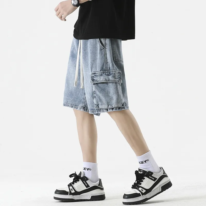 BOTH PLAY Denim Shorts Unisex-8