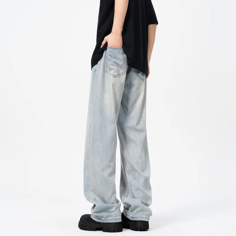 BOTH PLAY Jeans Unisex Light Blue-3