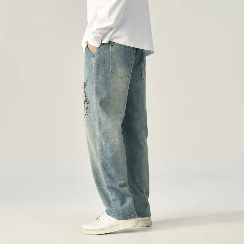 BOTH PLAY Jeans Unisex Nostalgic Blue-5