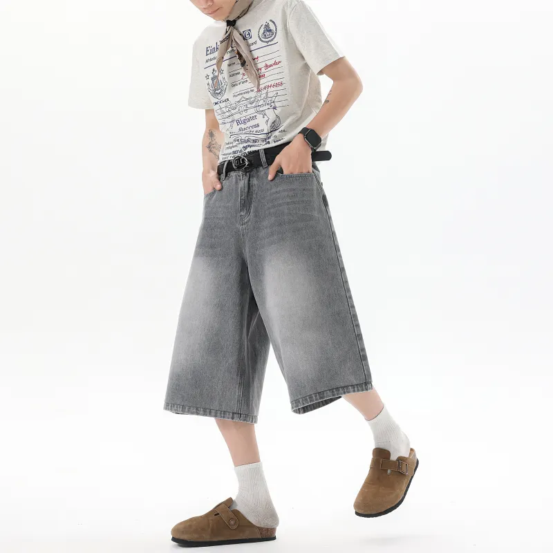 BOTH PLAY Denim Shorts Unisex-6