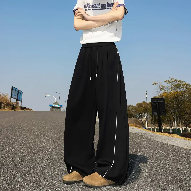 BOTH PLAY Knitted Sports Pants Unisex-9