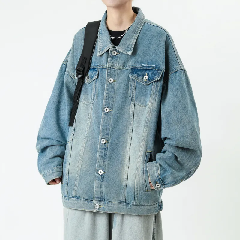 BOTH PLAY Denim Jackets Unisex-11