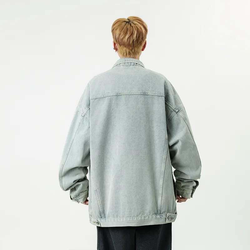 BOTH PLAY Denim Jackets Unisex-20