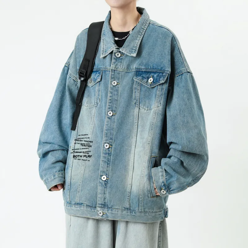 BOTH PLAY Denim Jackets Unisex-9