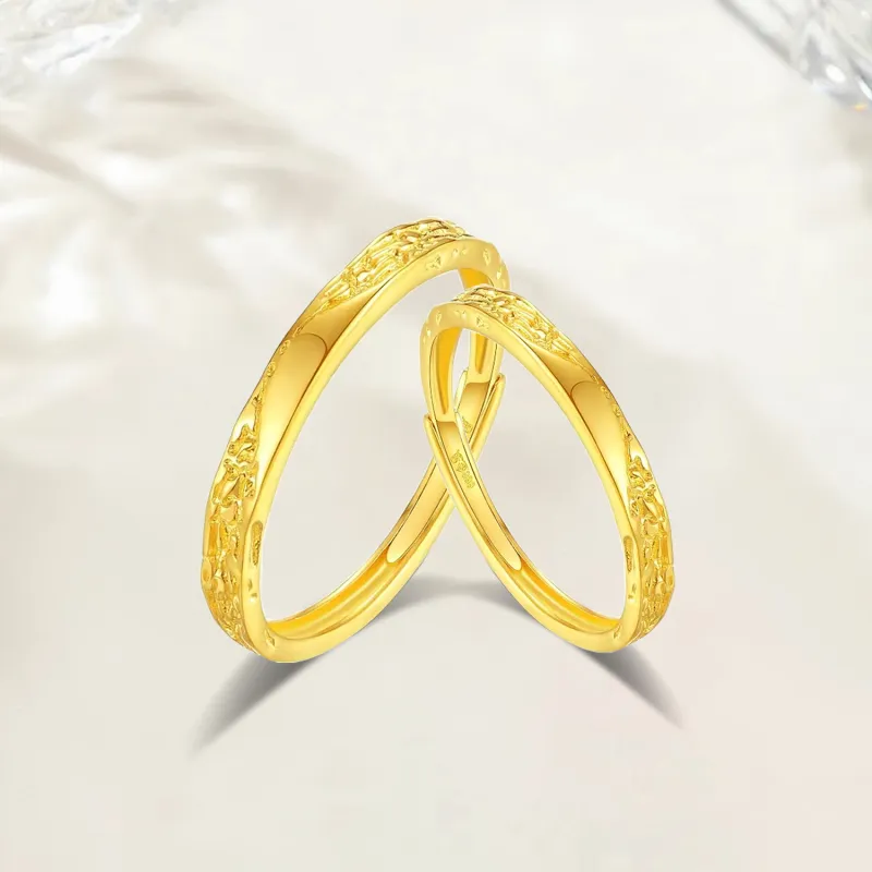 Love Jewelry 999 Fine Silver Rings Unisex-3