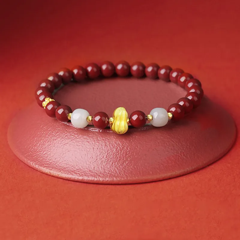 Love Jewelry Bracelets Pale Greenish White Jade Unisex-1