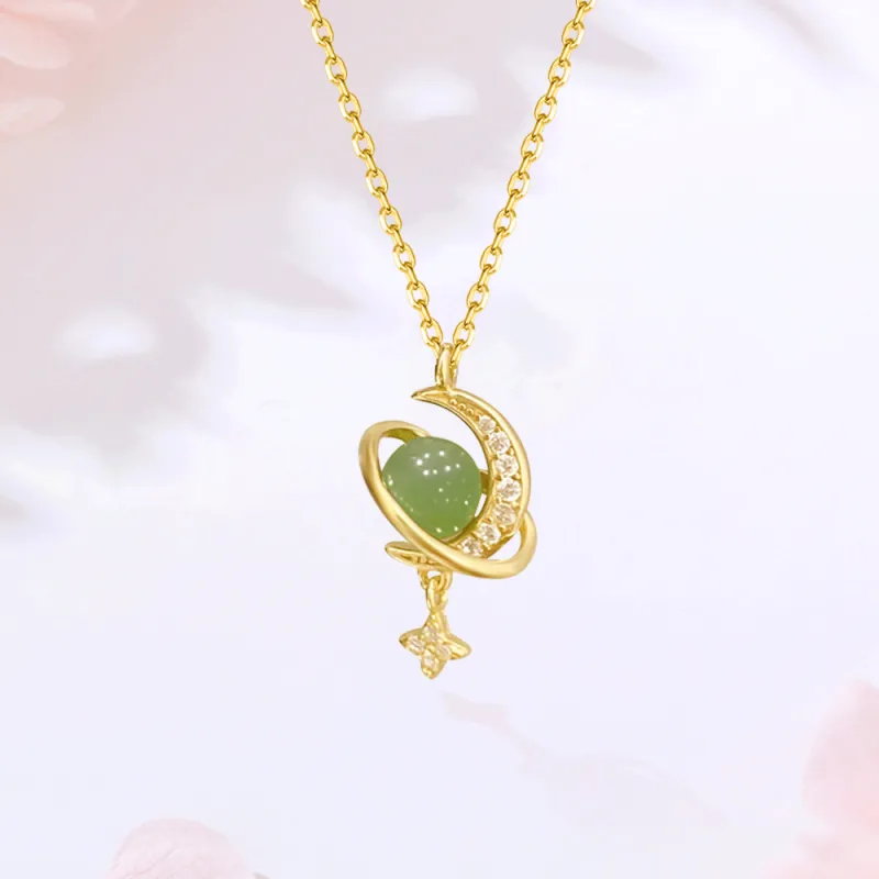 Love Jewelry Chalcedony Necklaces Unisex-2