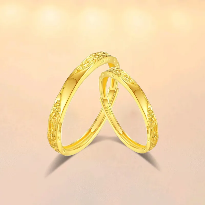Love Jewelry 999 Fine Silver Rings Unisex-5