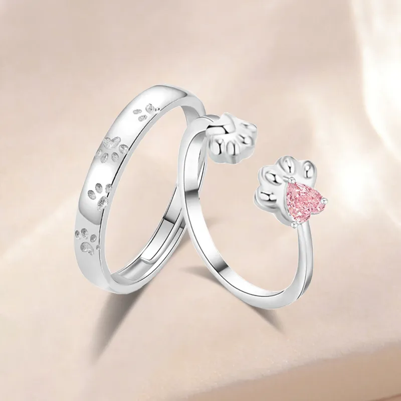Love Jewelry S999 Fine Silver Rings Unisex-6