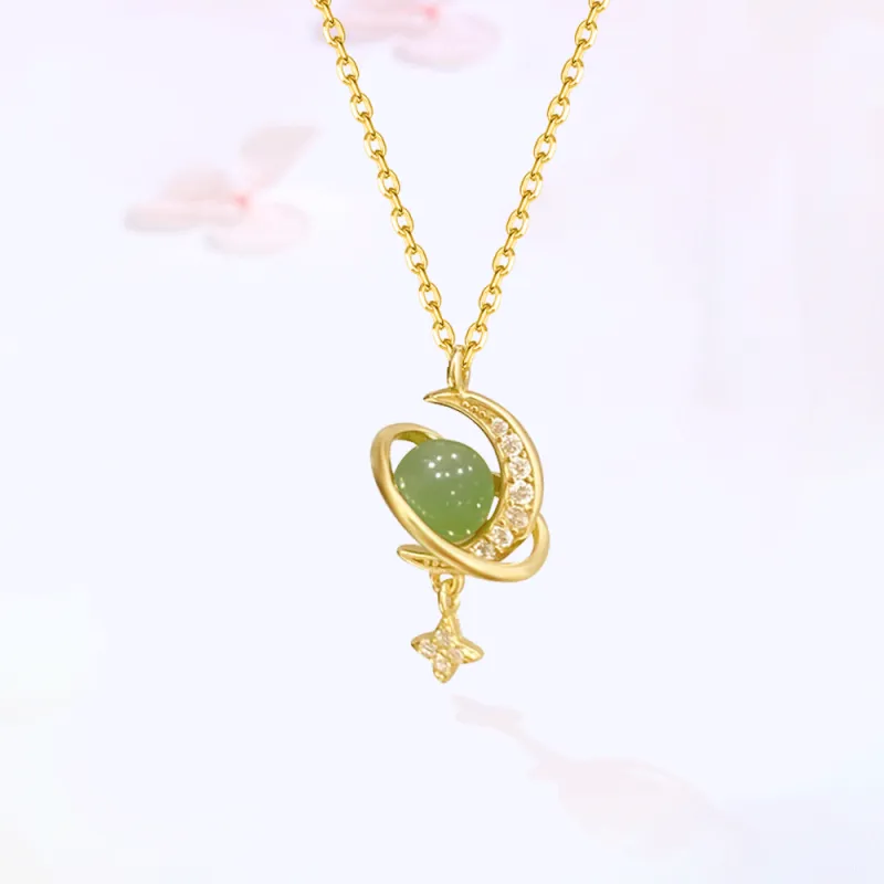 Love Jewelry Chalcedony Necklaces Unisex-3