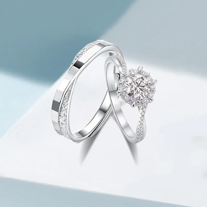 Love Jewelry 999 Fine Silver Rings Unisex-5