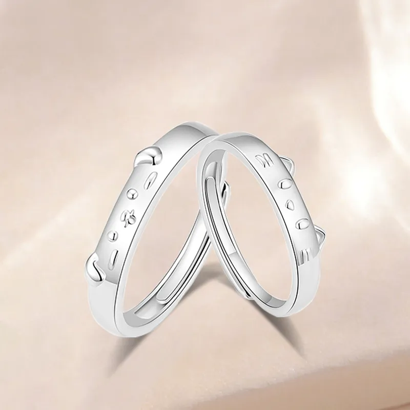 Love Jewelry 999 Fine Silver Rings Unisex-4