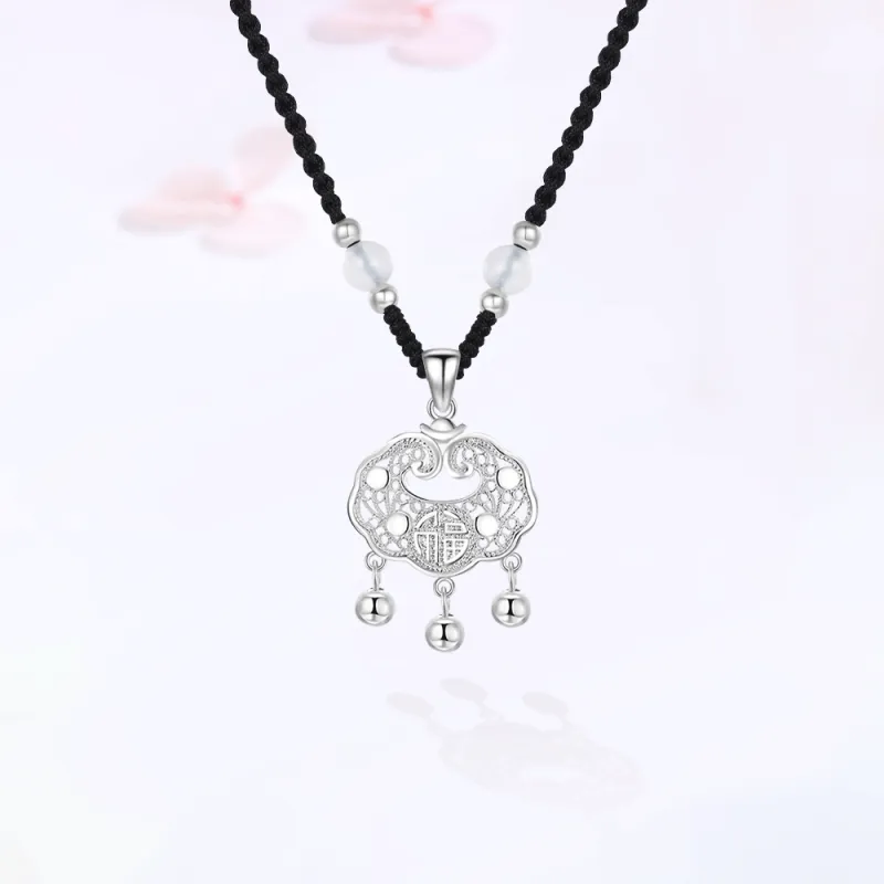 Love Jewelry 999 Fine Silver Necklaces Unisex-2