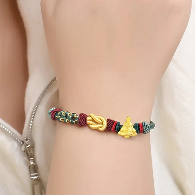 Love jewelry Gold Bracelet Unisex-4