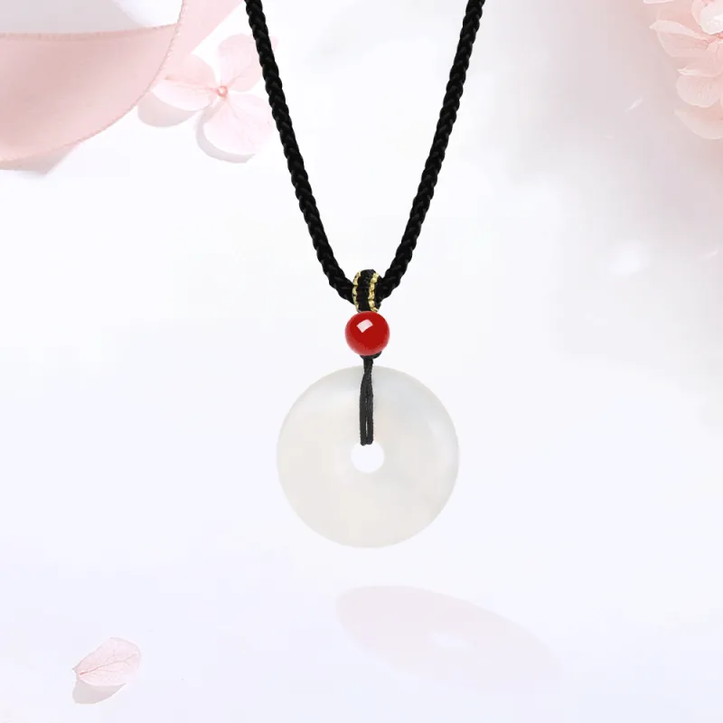 Love Jewelry Processing Chalcedony Necklaces Unisex-4