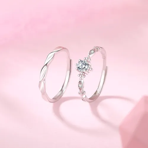 Love Jewelry Agate Rings Unisex
