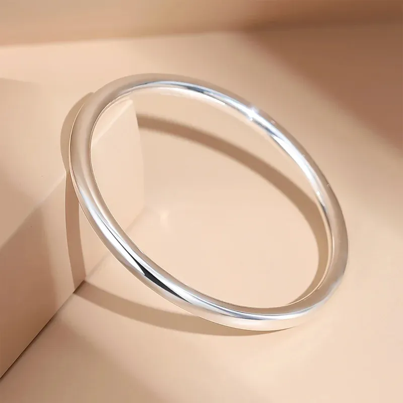 Love Jewelry S999 Fine Silver Sterling Silver Bracelets Unisex-1