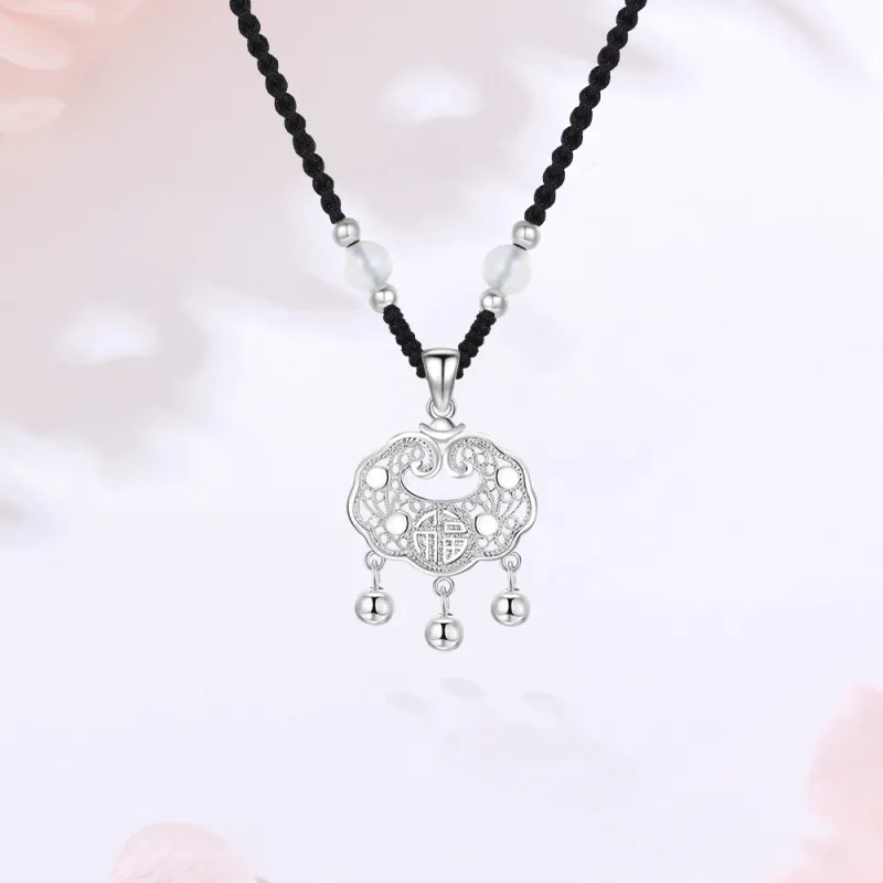 Love Jewelry 999 Fine Silver Necklaces Unisex-1