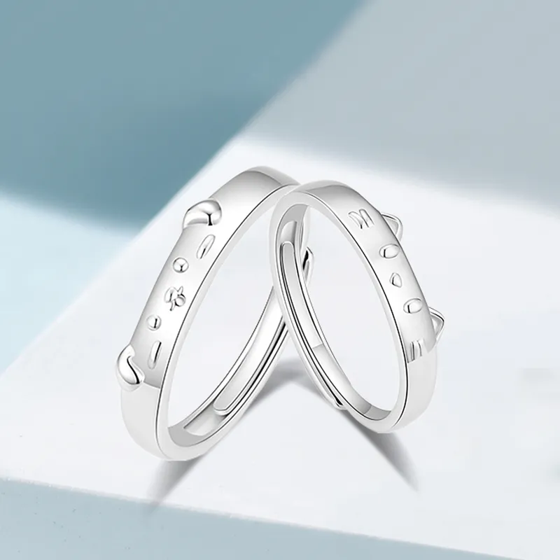 Love Jewelry 999 Fine Silver Rings Unisex-2