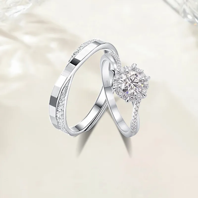 Love Jewelry 999 Fine Silver Rings Unisex-4