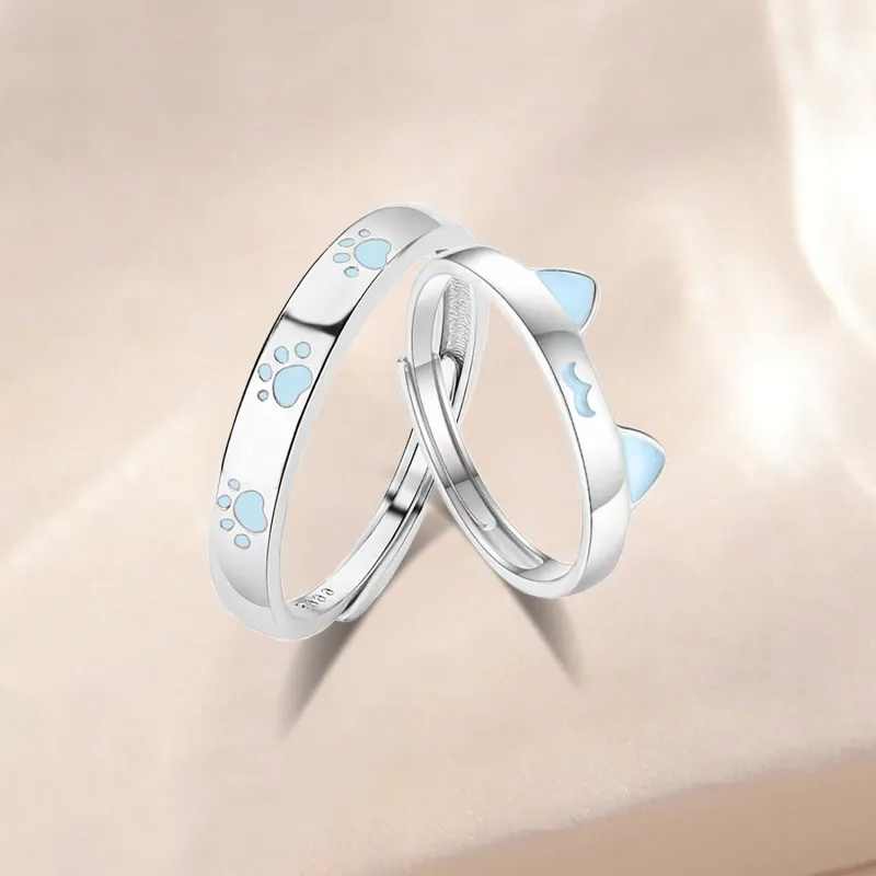 Love Jewelry 999 Fine Silver Rings Unisex-2