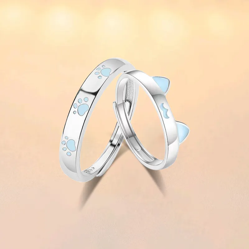 Love Jewelry 999 Fine Silver Rings Unisex-3