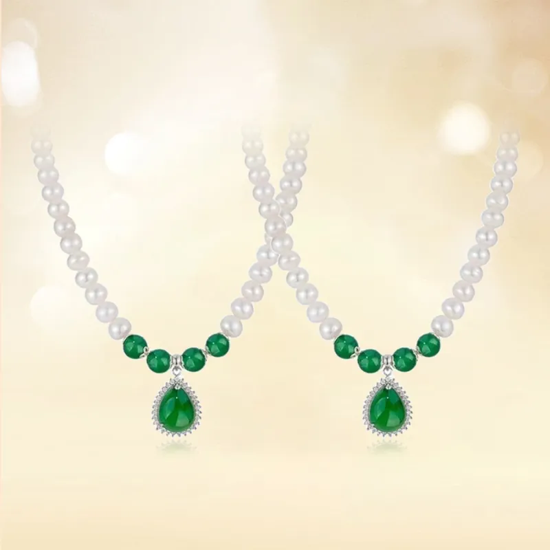 Love Jewelry Pearl Necklaces Unisex-4