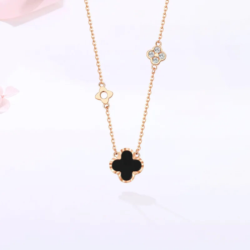 Love Jewelry Agate Necklaces Women's-3
