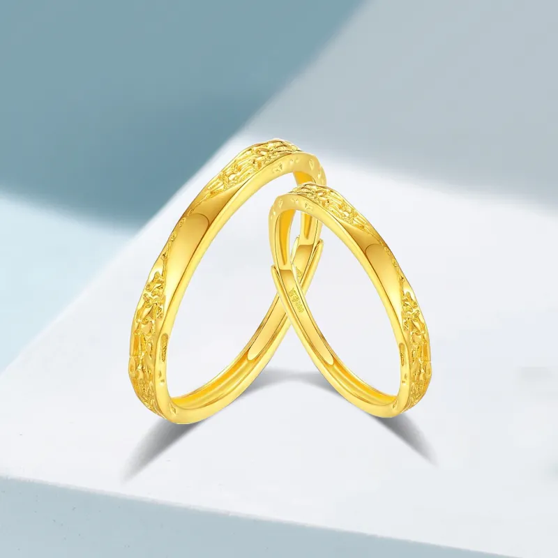 Love Jewelry 999 Fine Silver Rings Unisex-4