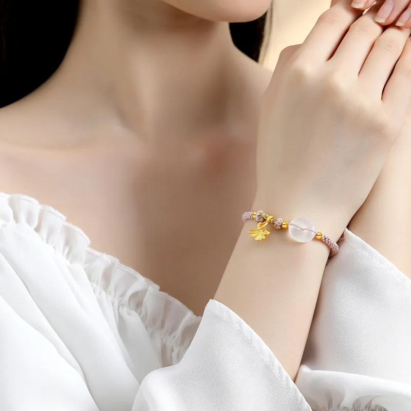 Love jewelry Gold Bracelet Unisex-4