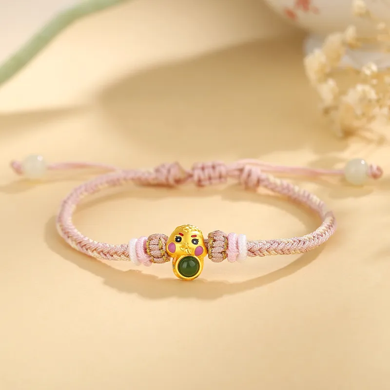 Love jewelry Gold Bracelet Unisex-2