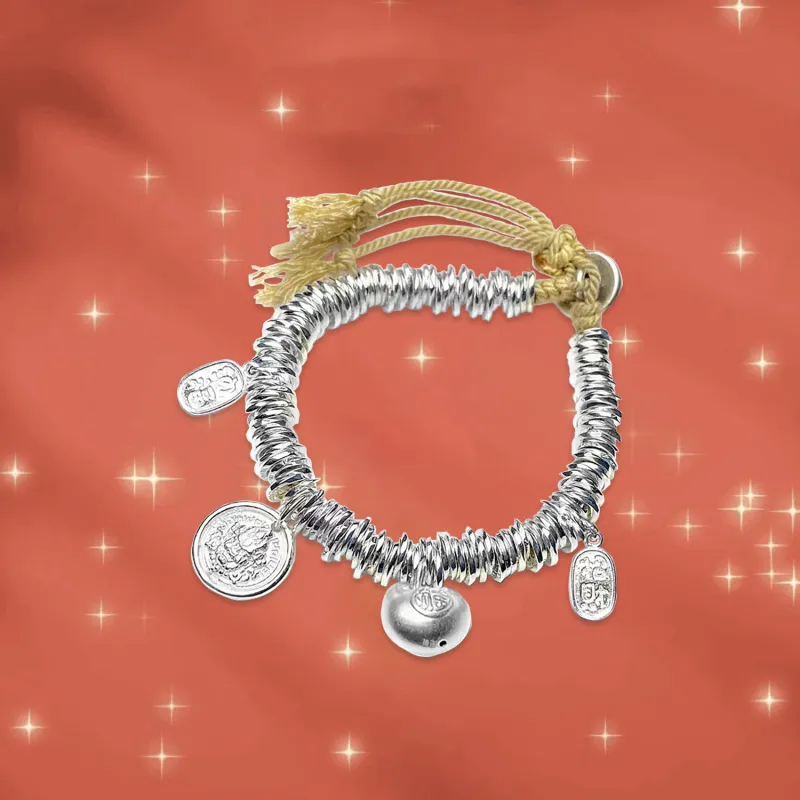 Love Jewelry 999 Fine Silver Bracelets Unisex-2