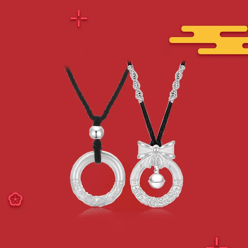 Love Jewelry 999 Fine Silver Necklaces Unisex-3
