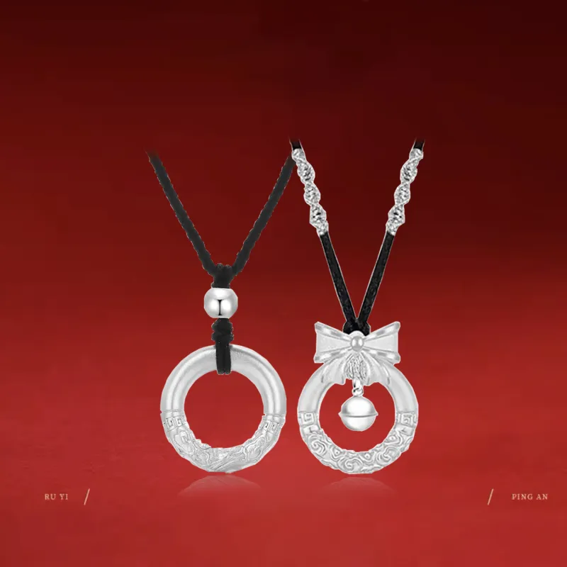 Love Jewelry 999 Fine Silver Necklaces Unisex-5