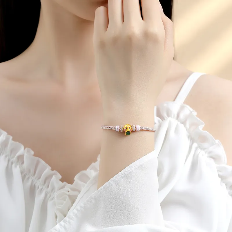 Love jewelry Gold Bracelet Unisex-4