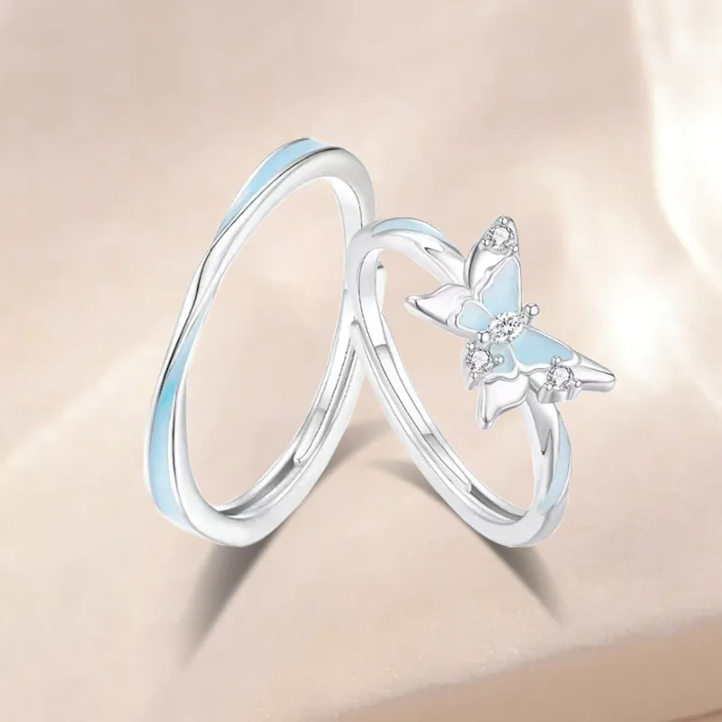 Love Jewelry 925 Sterling Silver Rings Unisex-5