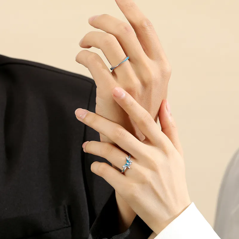 Love Jewelry 925 Sterling Silver Rings Unisex-2