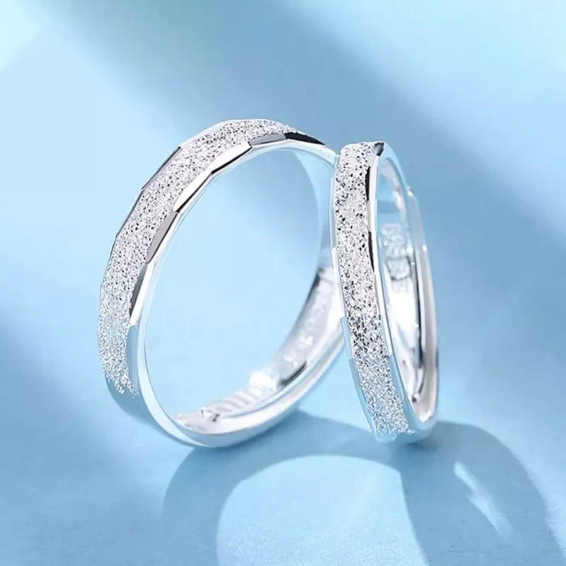 Love Jewelry S999 Fine Silver Rings Unisex-3