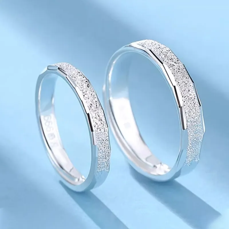 Love Jewelry S999 Fine Silver Rings Unisex-2
