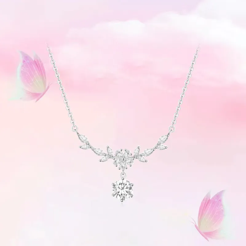 Love Jewelry 999 Fine Silver Necklaces Women's-2
