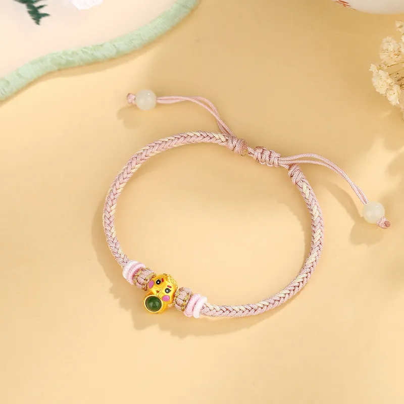 Love jewelry Gold Bracelet Unisex-1