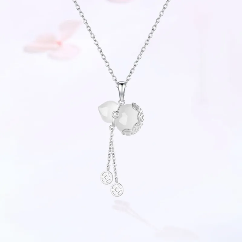 Love Jewelry Chalcedony Necklaces Unisex-2